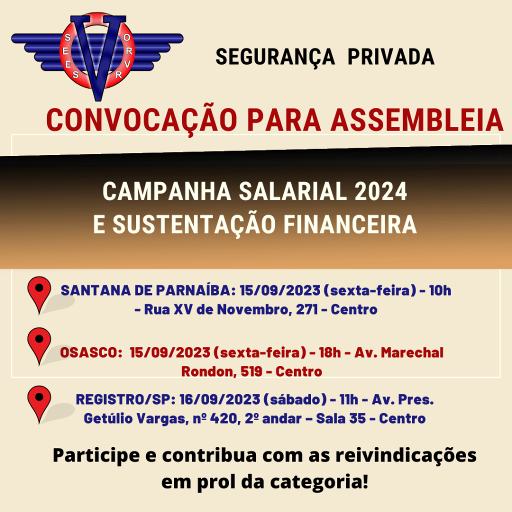 Campanha Salarial 2024: Edital De Convocação E Sustentação Financeira ...